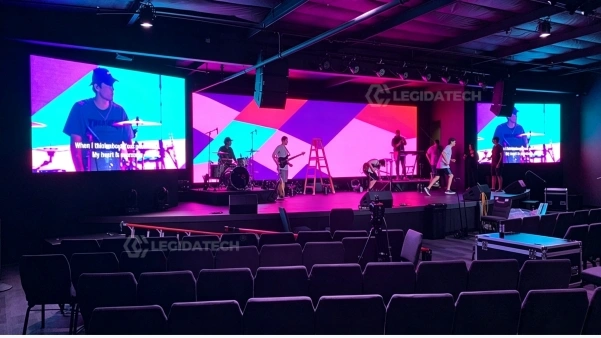 Indoor 500x500 Rental LED Display