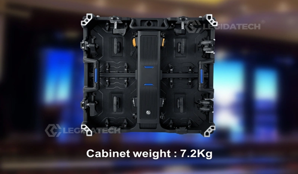 Under 7.2kg Per Cabinet — Fast Rig, Low Labor