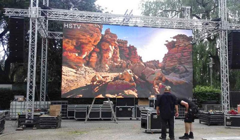 outdoor rental led display