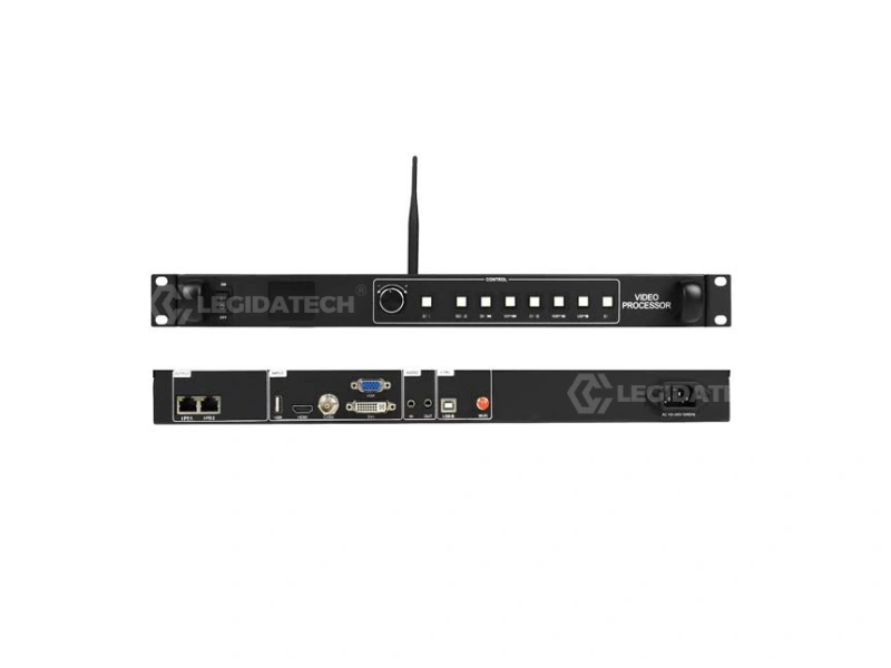 Huidu HD-VP210 position in LED display control system architecture
