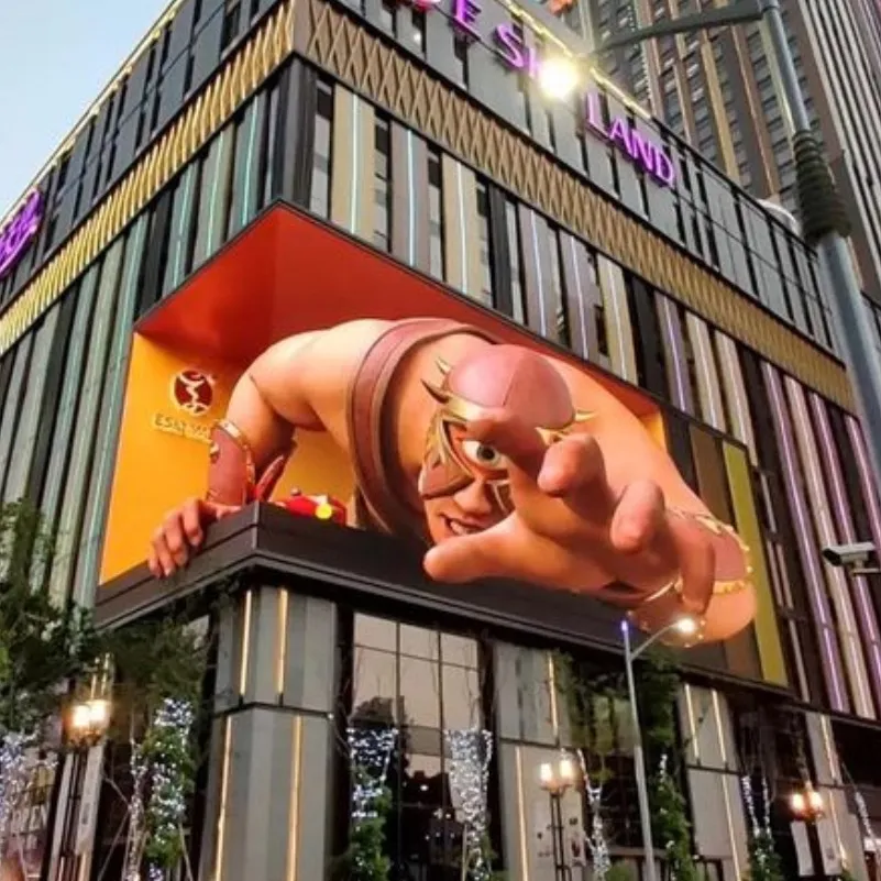 3D Naked Eye LED Display Outdoor Advertising