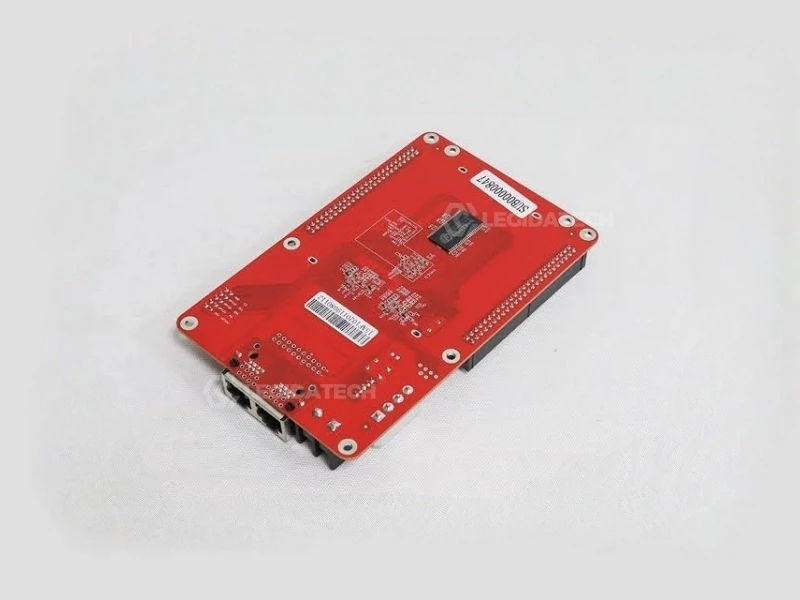 Colorlight i5A-F receiving card PCB board detail showing dual-mode chipset and 2Gb memory