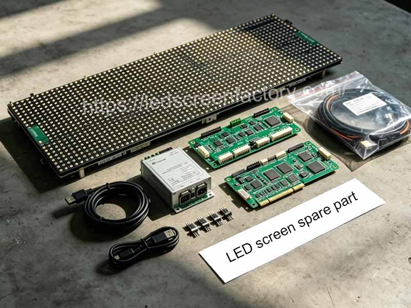 LED screen spare parts