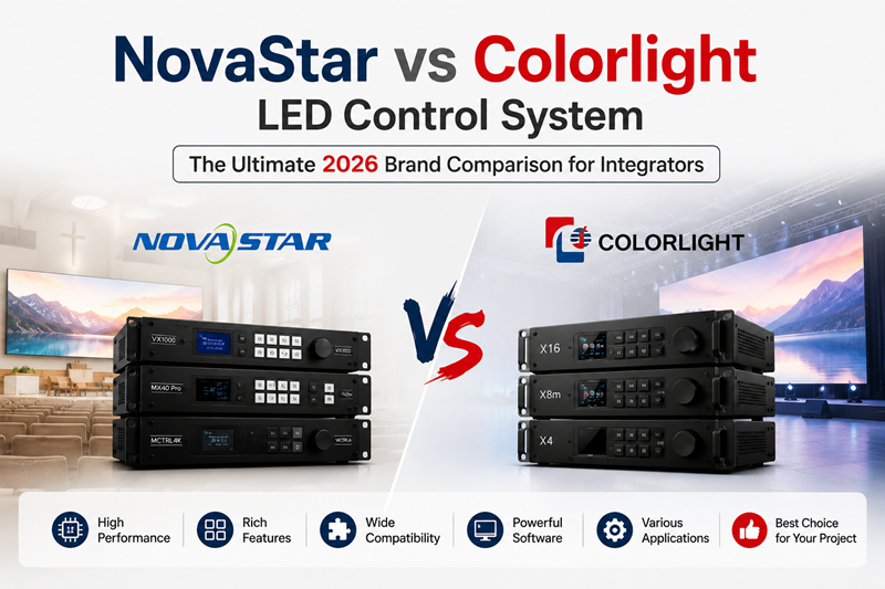 NovaStar vs Colorlight LED Control System