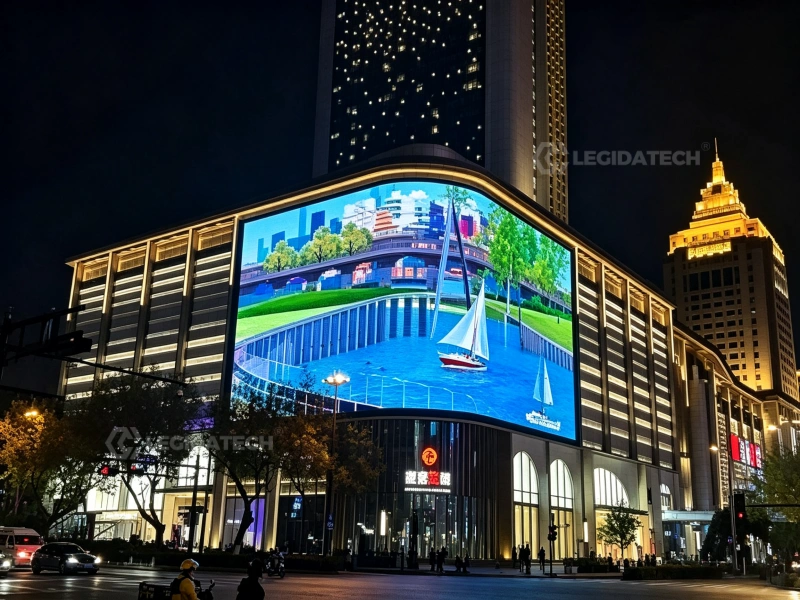 P4 Outdoor led display effects