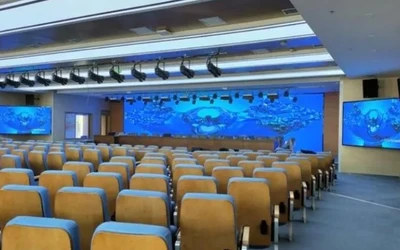 Professional stage rental LED display controlled by NovaStar VX600 during live concert performance