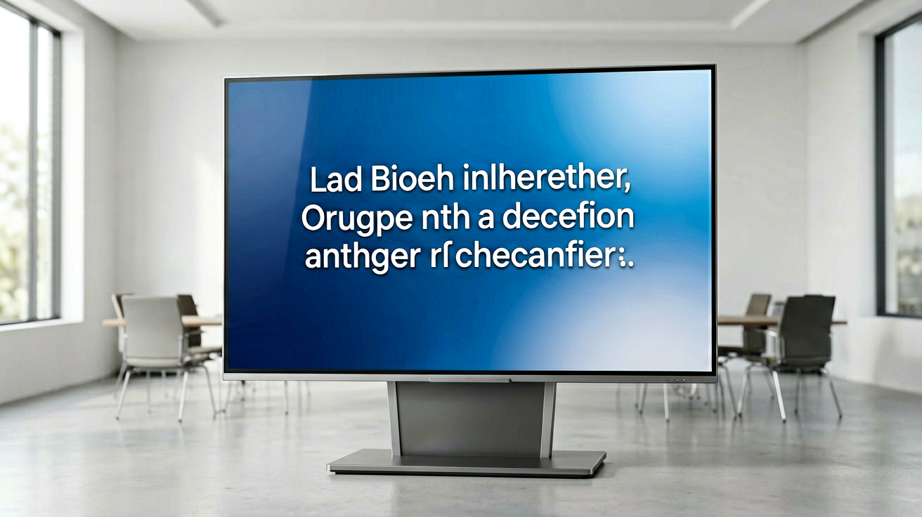All-in-One smart LED display — 108 to 165 inch plug-and-play for small churches and fellowship halls