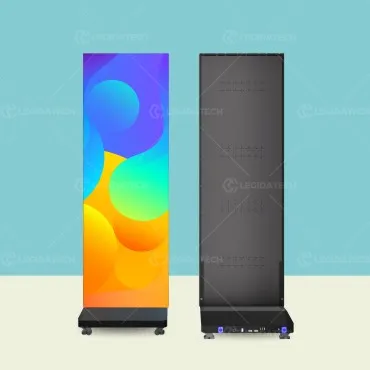 Foldable LED Poster Display Portable