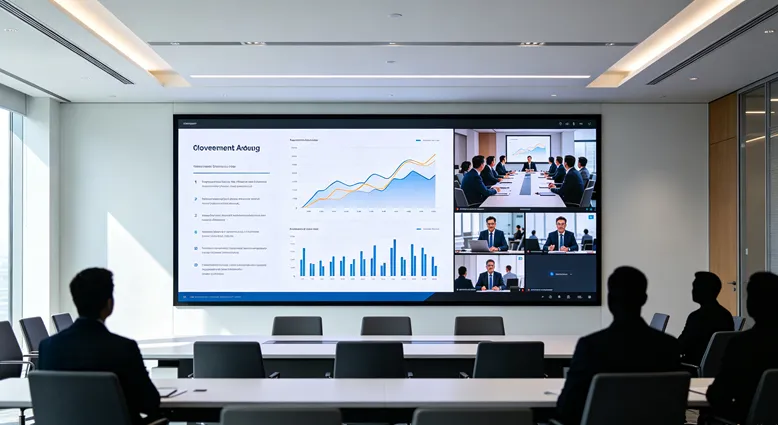 Huidu HD-VP210 conference room led display LED display application