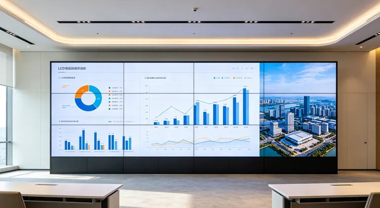 Huidu HD-VP210 indoor led video wall LED display application