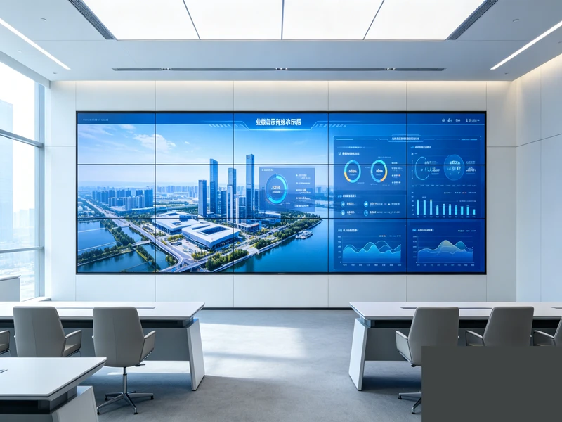 Huidu HD-VP410 indoor led video wall LED display application scenario
