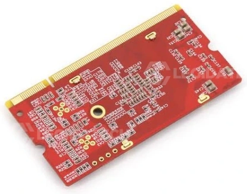 Colorlight i6 receiving card test setup with LED module for configuration and calibration using Colorlight software