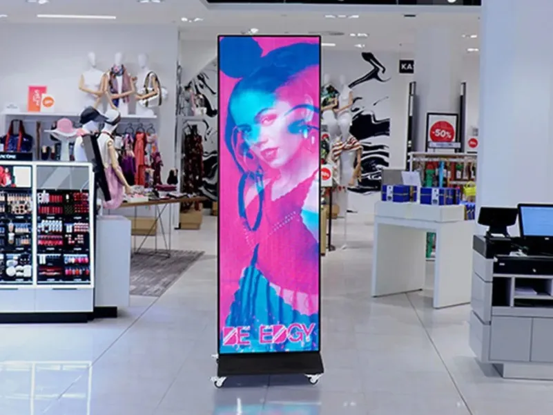 LED Poster Display Retail Digital Signage