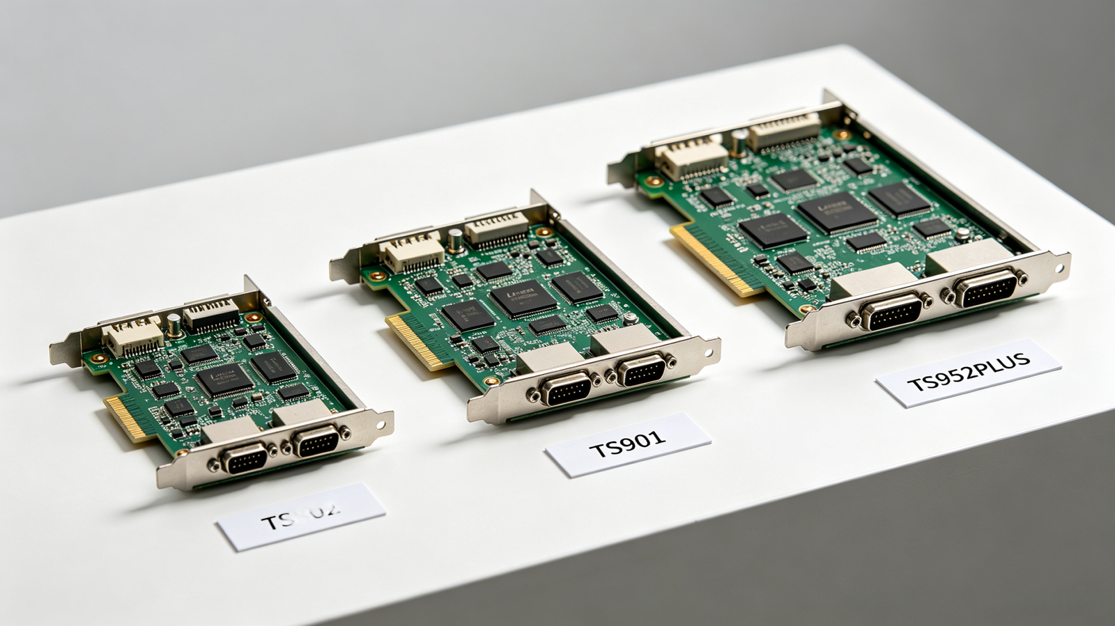 LED display control system comparison Linsn X8406 vs NovaStar MX40 Pro vs Colorlight X16 side by side
