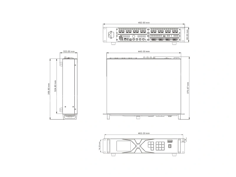 Colorlight X16 LED controller