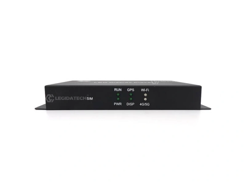 HD-A3 asynchronous sending box connected to receiving card and LED display system