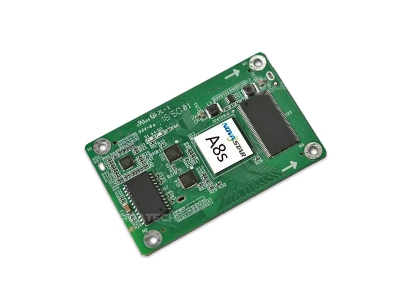 NovaStar A8s LED receiving card — high-performance 512x384 pixel control with HDR support