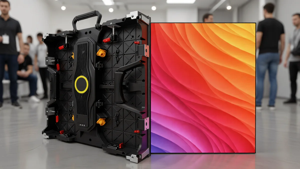 Paneles de pantalla LED de alquiler con bloqueo rápido de la serie Magic