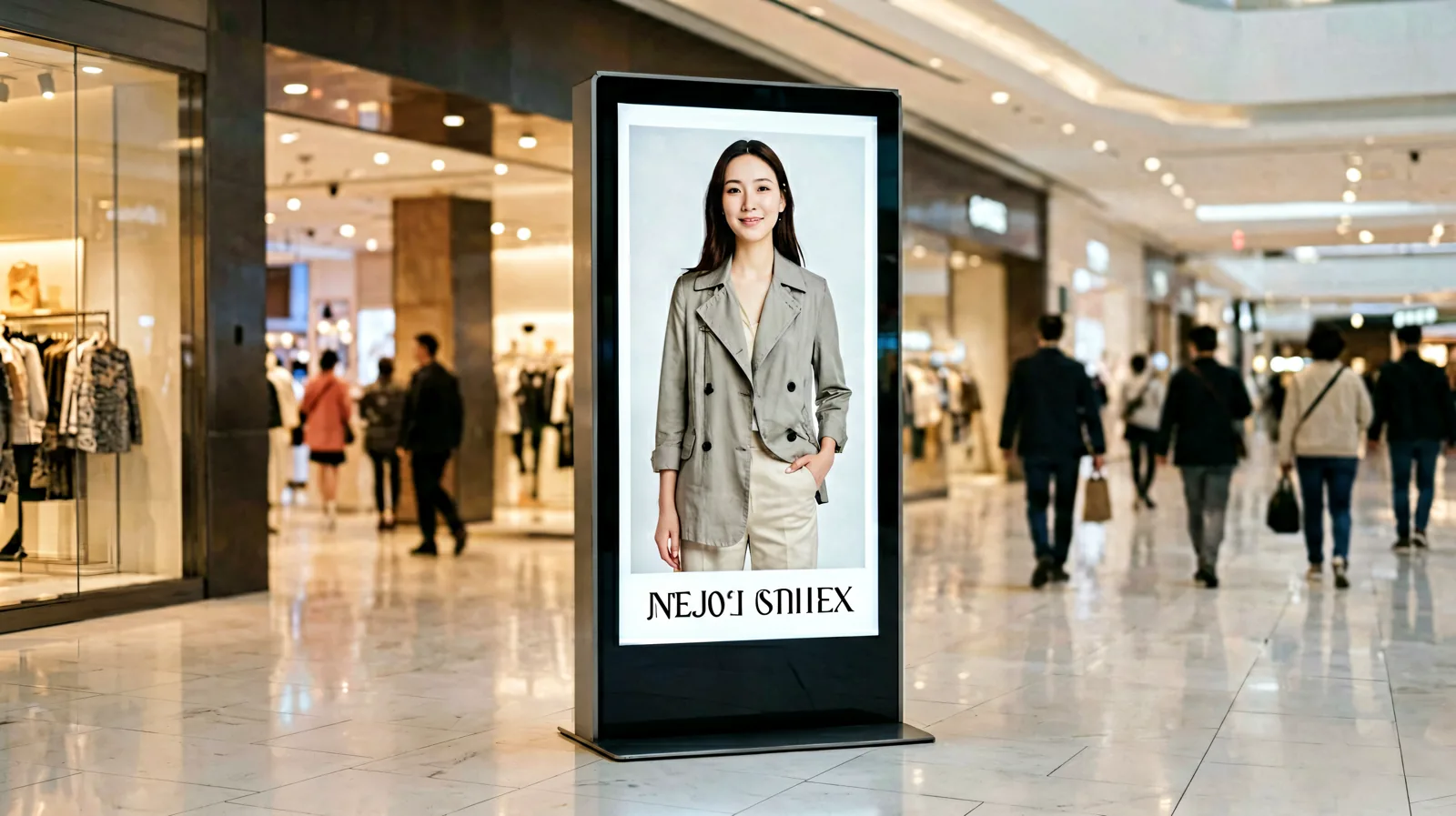 Preisanzeige für LED-Plakate – Eingang zum Einzelhandelsgeschäft