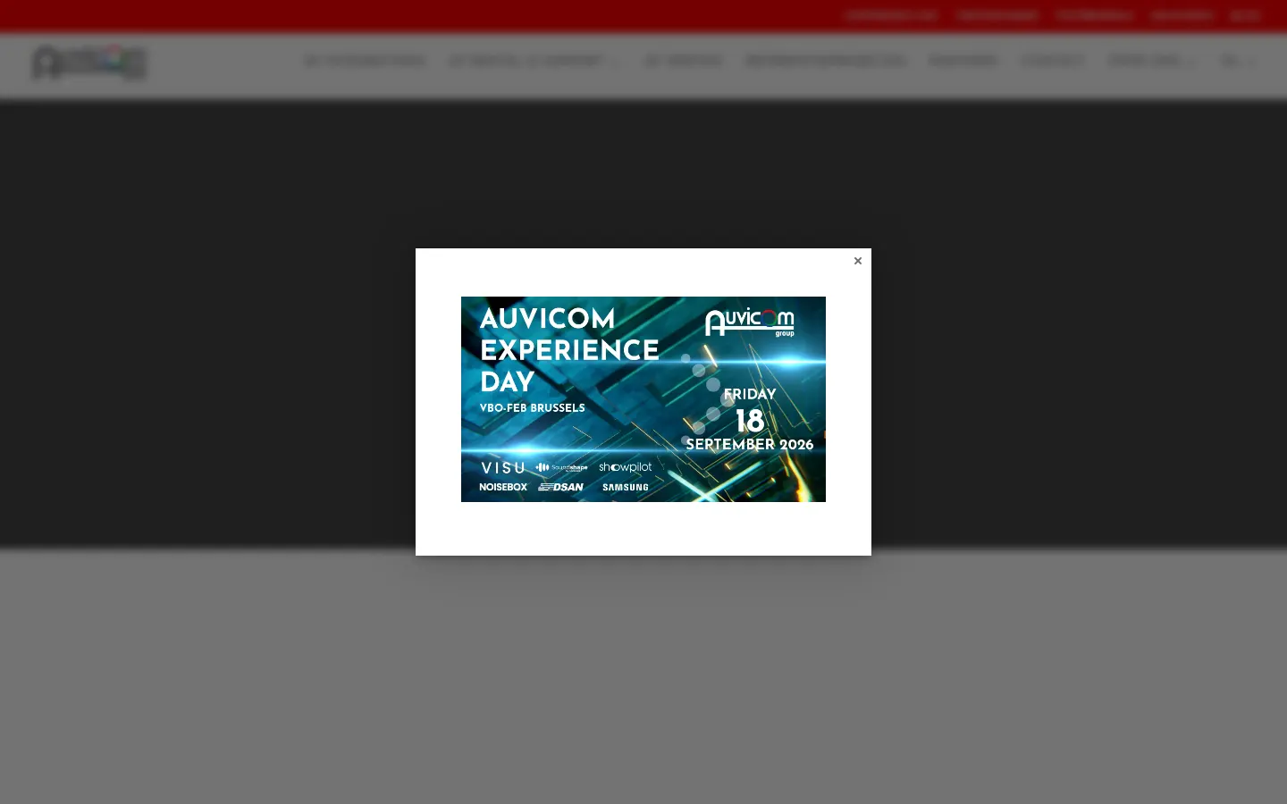 Auvicom official website screenshot