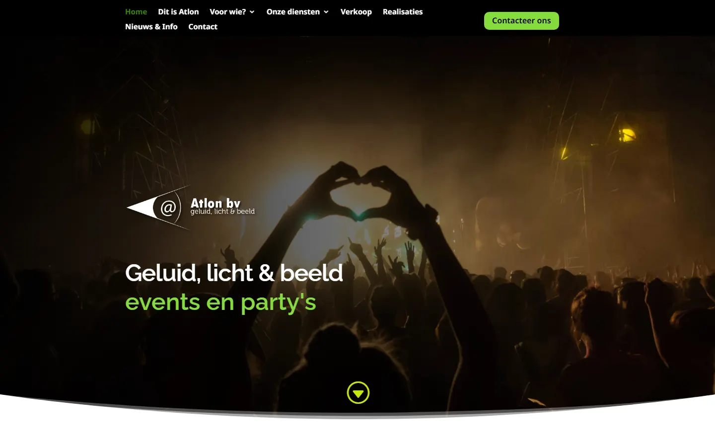 ATLON official website screenshot