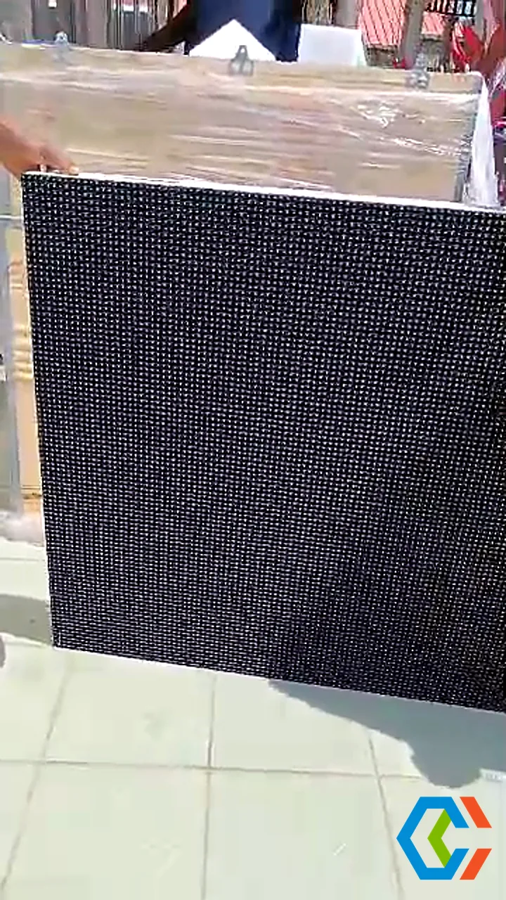 OK series outdoor LED billboard P10 in Ghana - frame from the project video