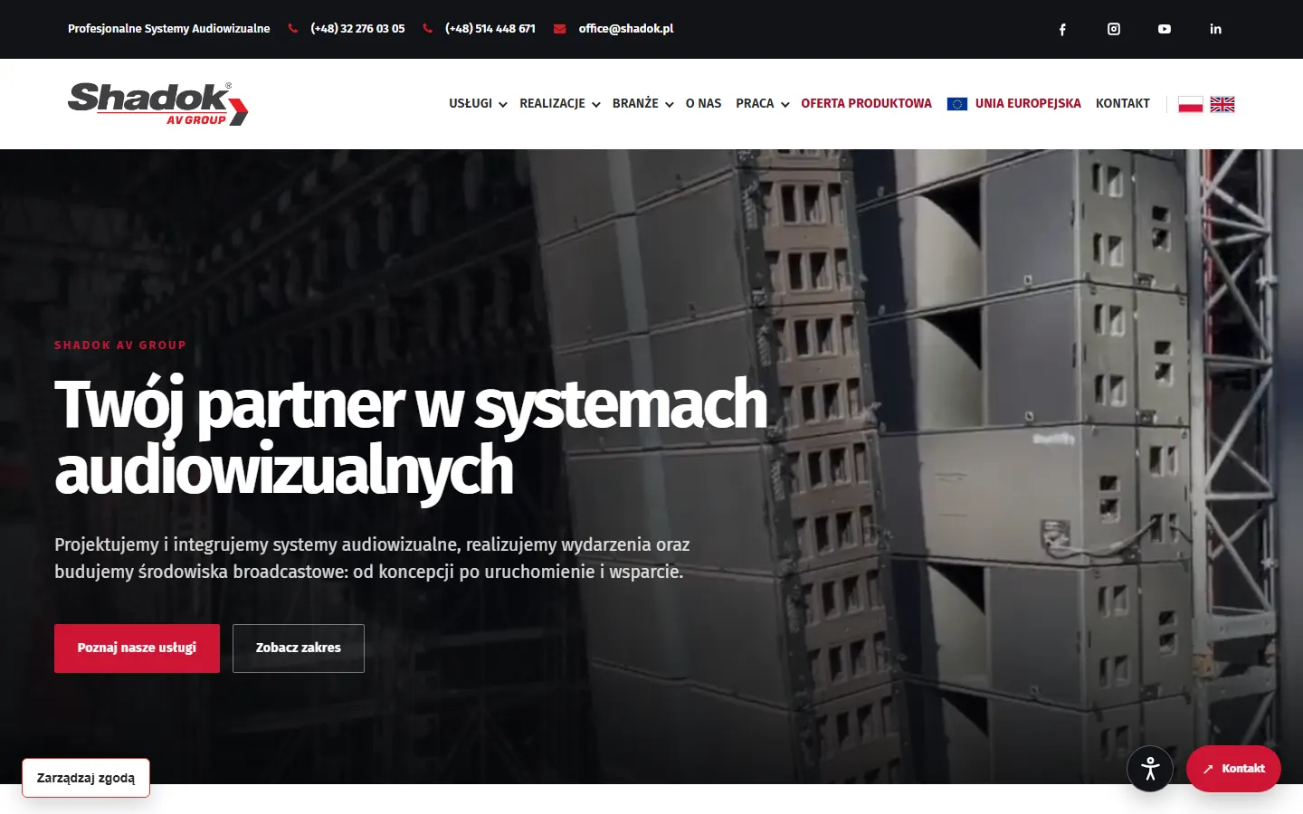 Shadok official website screenshot