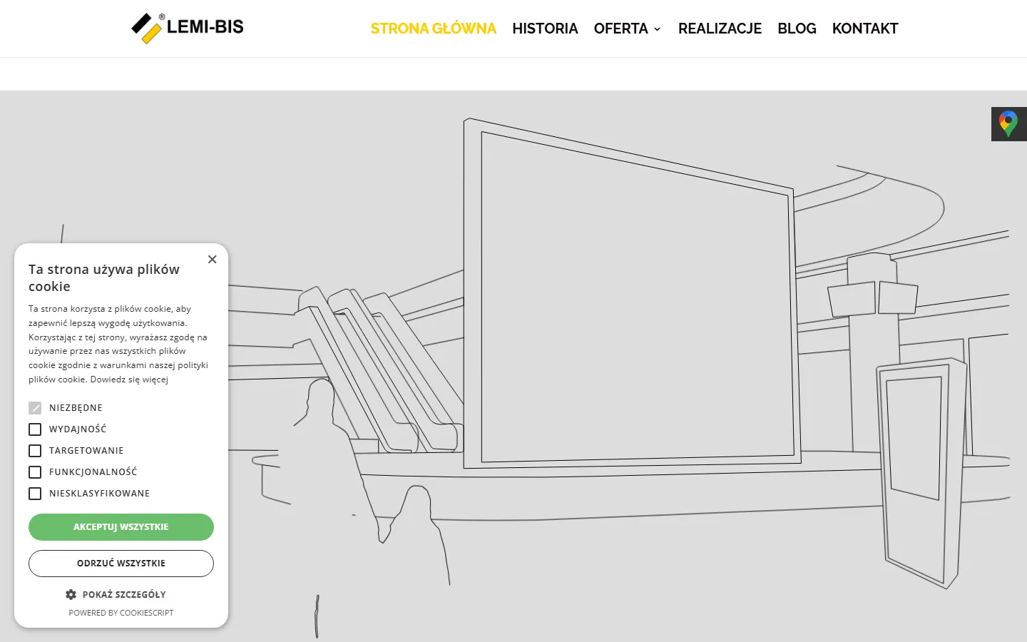 EkranLED official website screenshot