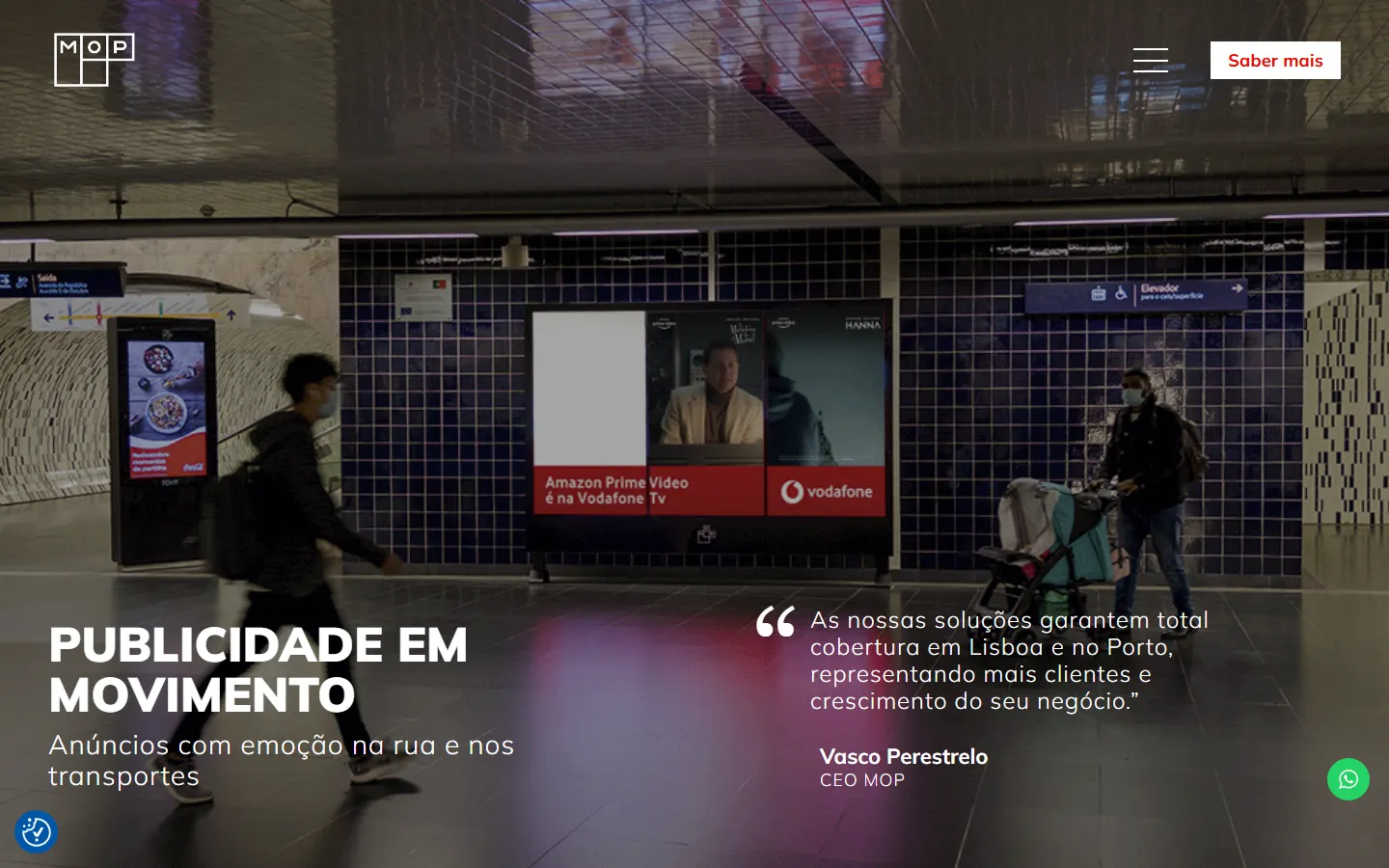 MOP official website screenshot