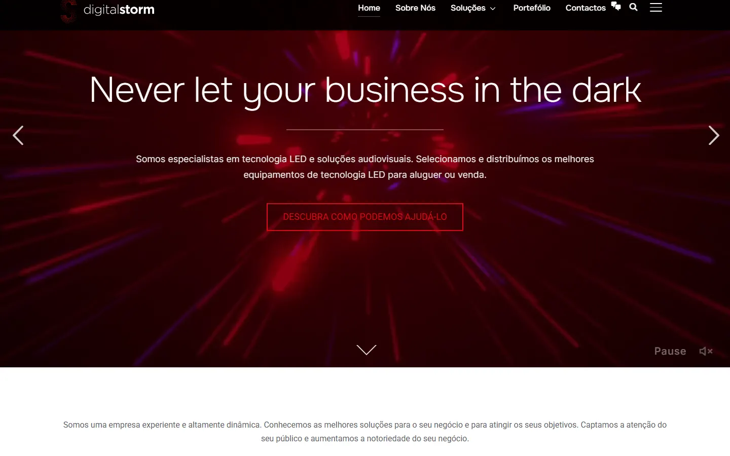 Digital Storm official website screenshot
