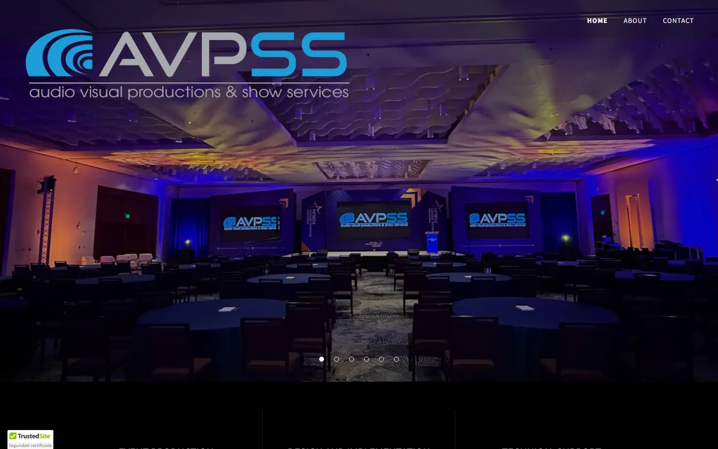 AVPSS official website screenshot