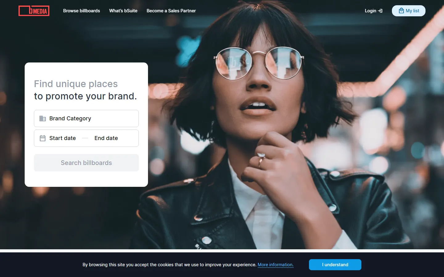 bMedia Group official website screenshot