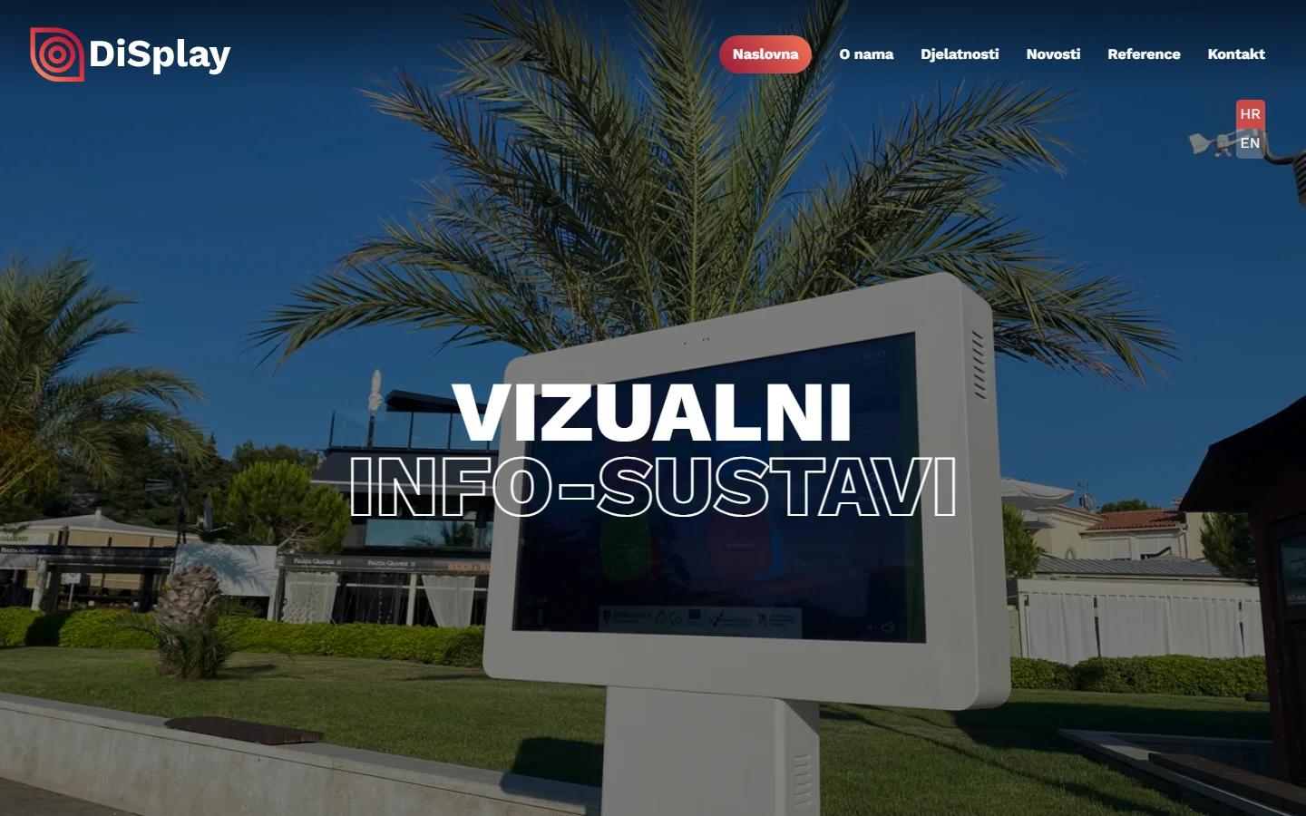 DiSplay Varaždin official website — LED information displays and scoreboards