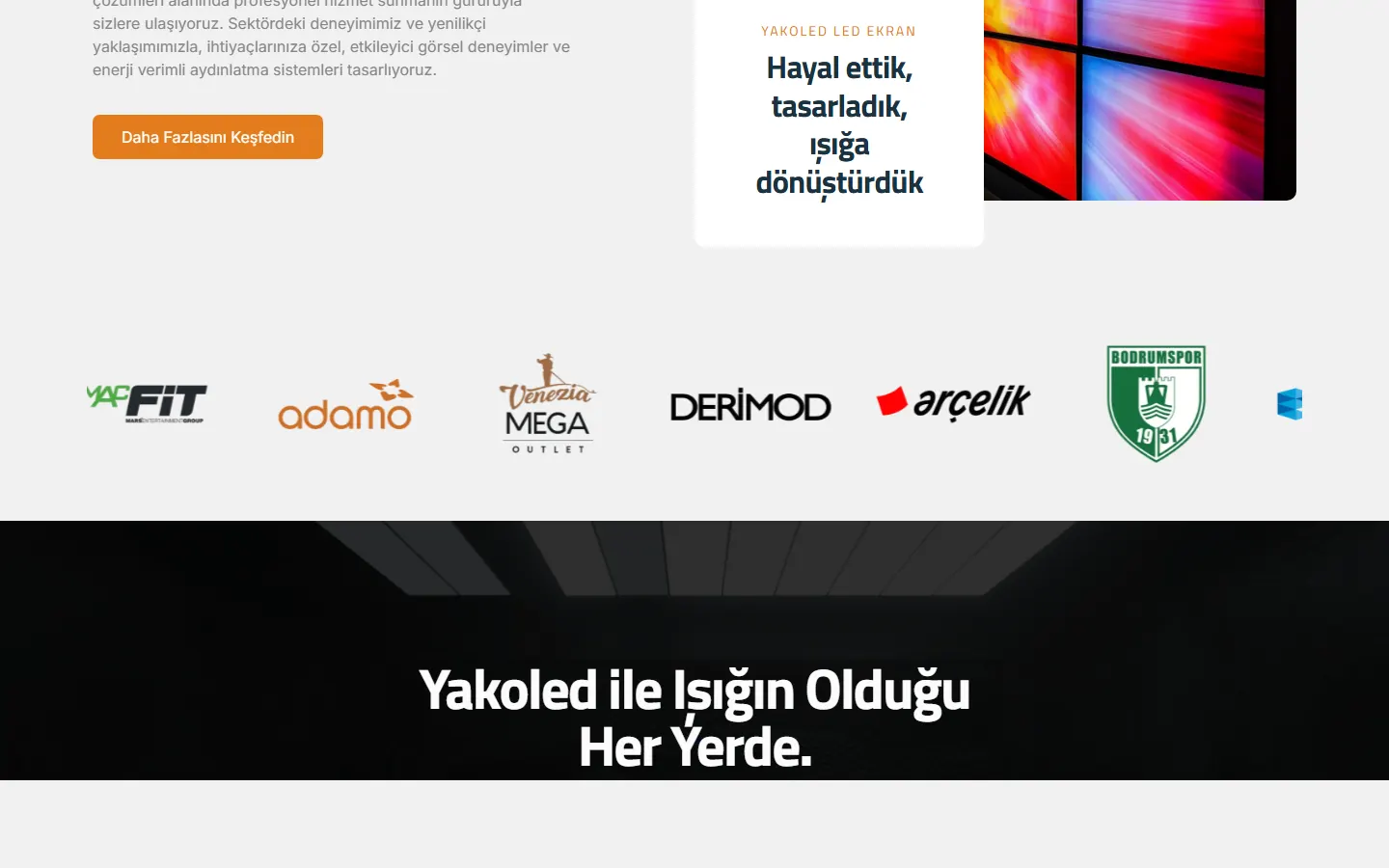 Yakoled official website screenshot