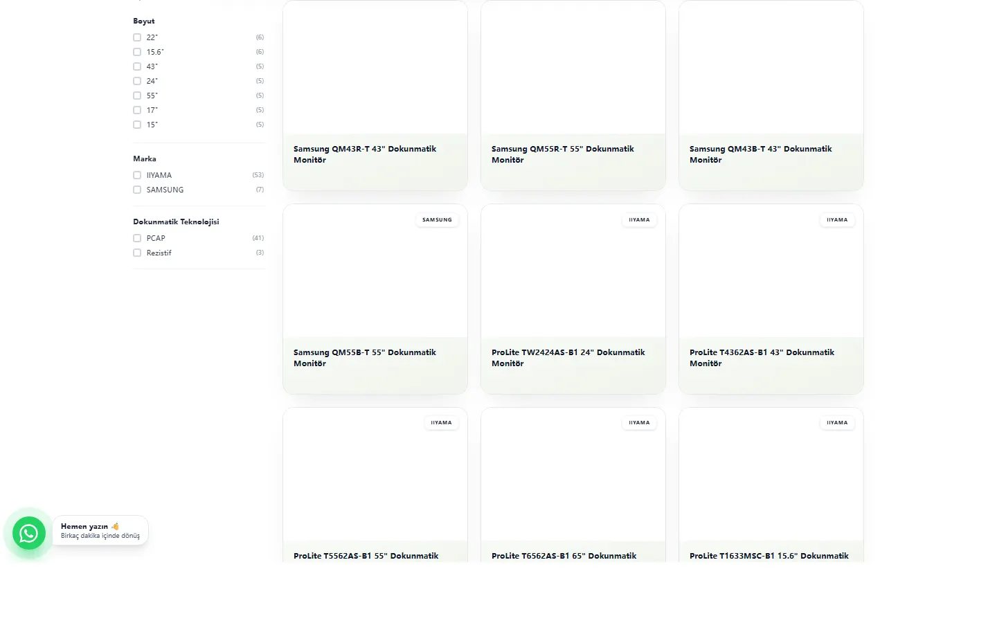 Temas Teknoloji official website screenshot