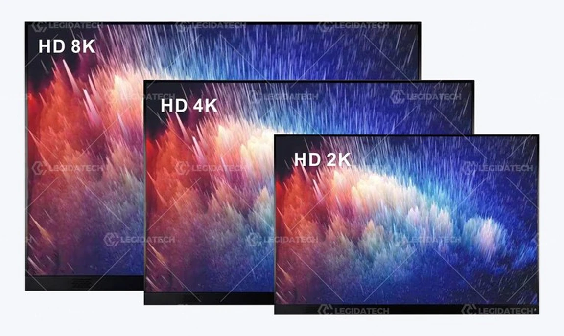 The all-in-one LED display line spanning 2K, 4K and 8K panels