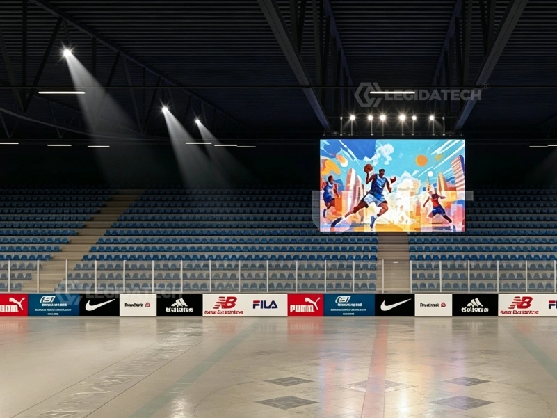 Multi-sport stadium and outdoor concert LED perimeter with ST1440