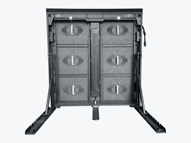 ST960 full die-cast aluminum cabinet structure detail