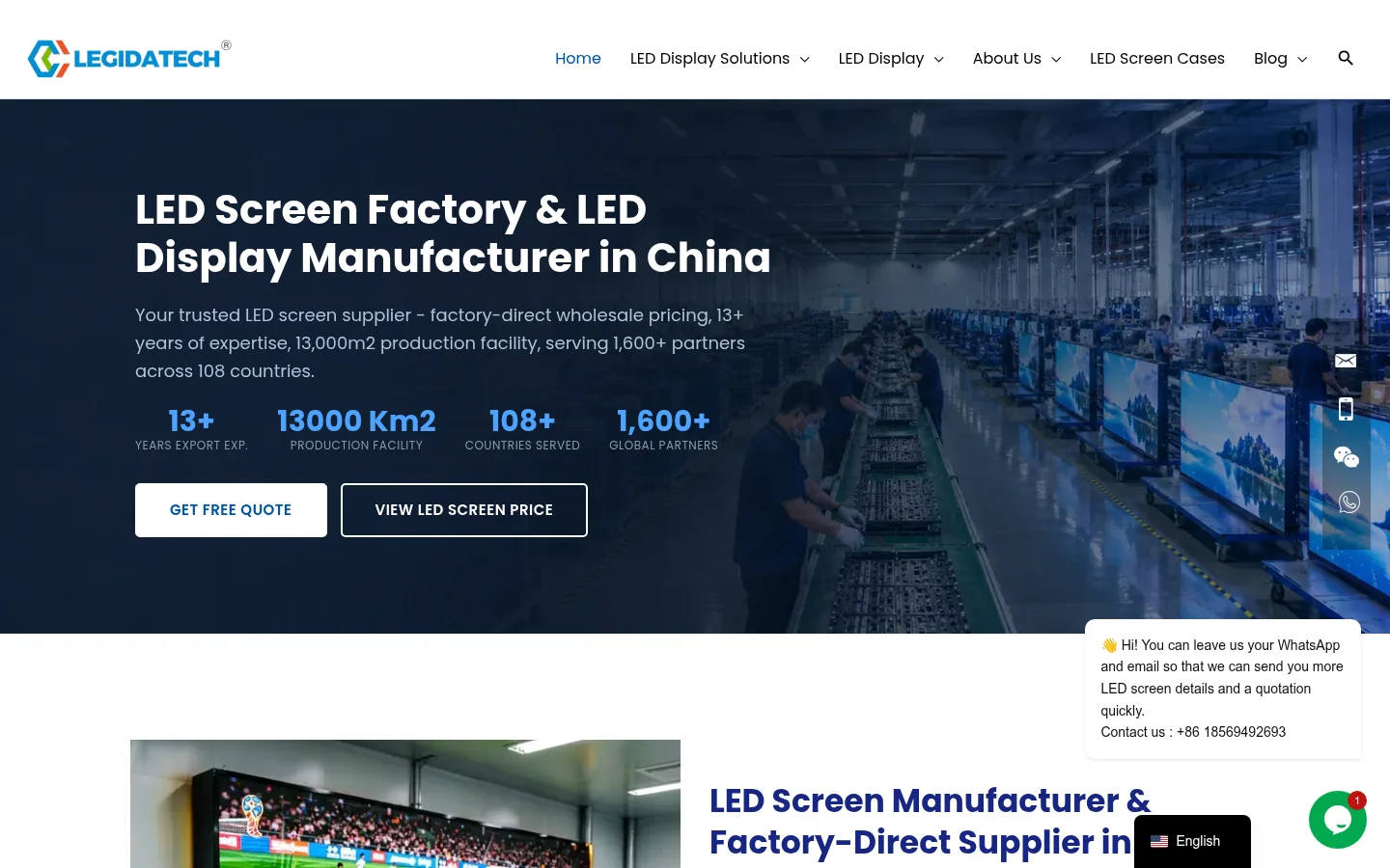LEGIDATECH LED screen factory official website