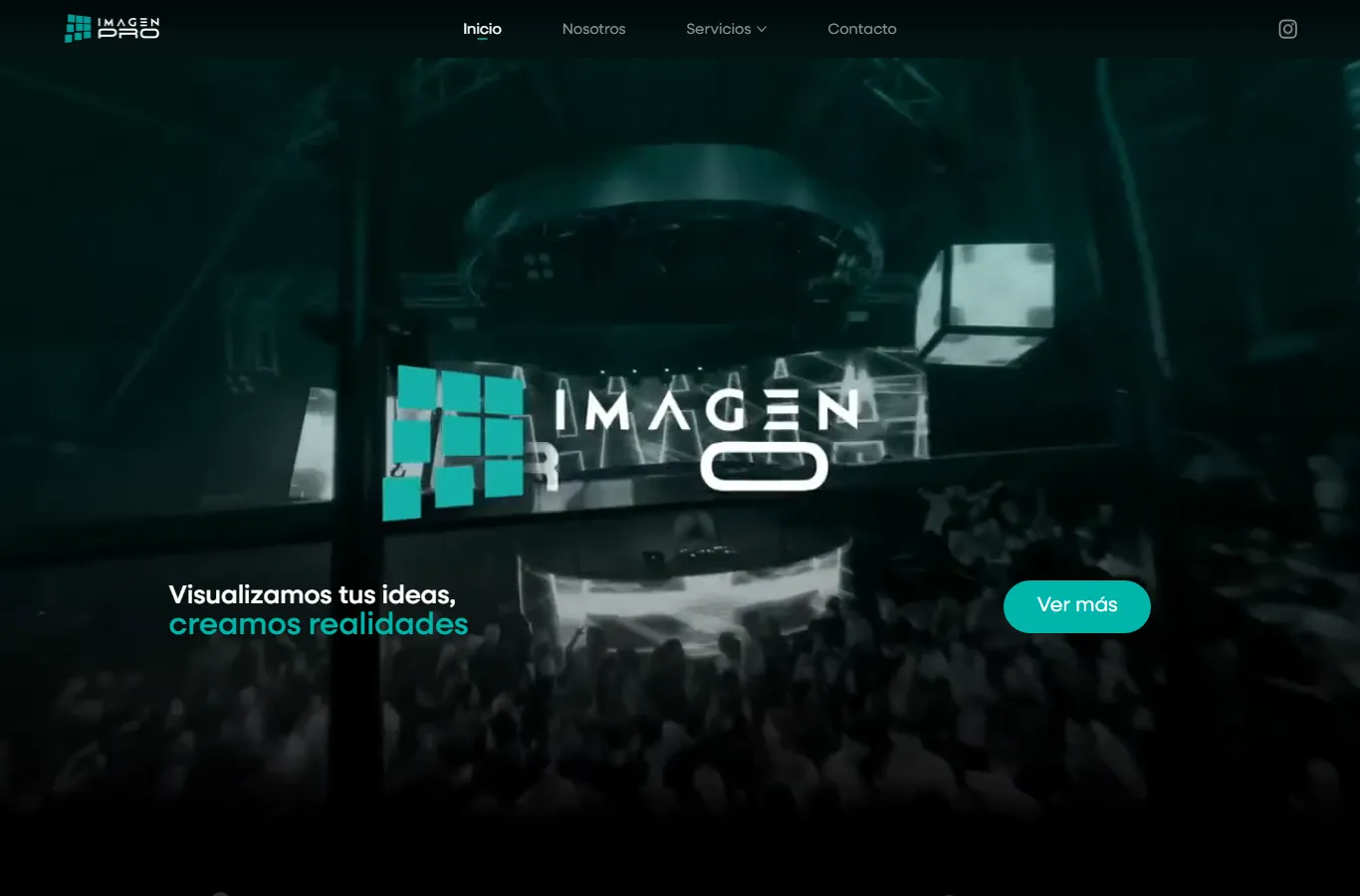 Imagen Pro official website — alquiler de pantallas LED en Uruguay